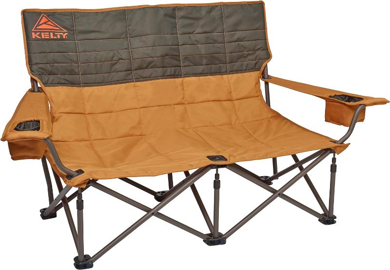 Photo 1 of Kelty Low-Love Seat Camping Chair - Portable, Folding Chair for Festivals, Camping and Beach Days