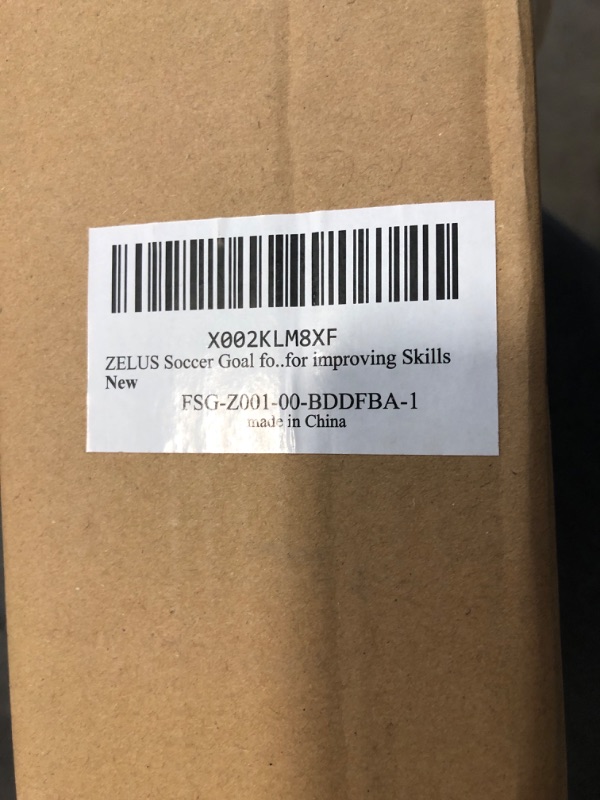 Photo 3 of ZELUS Soccer Goal 8 x 5.6 ft, 2 in 1 Powder Coated Soccer Goal Frame with All Weather Net & Detachable Target Goal Net for improving Skills