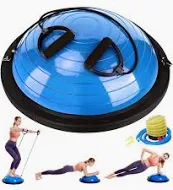 Photo 1 of balance ball with Resistance Bands & Pump - premium balance trainer