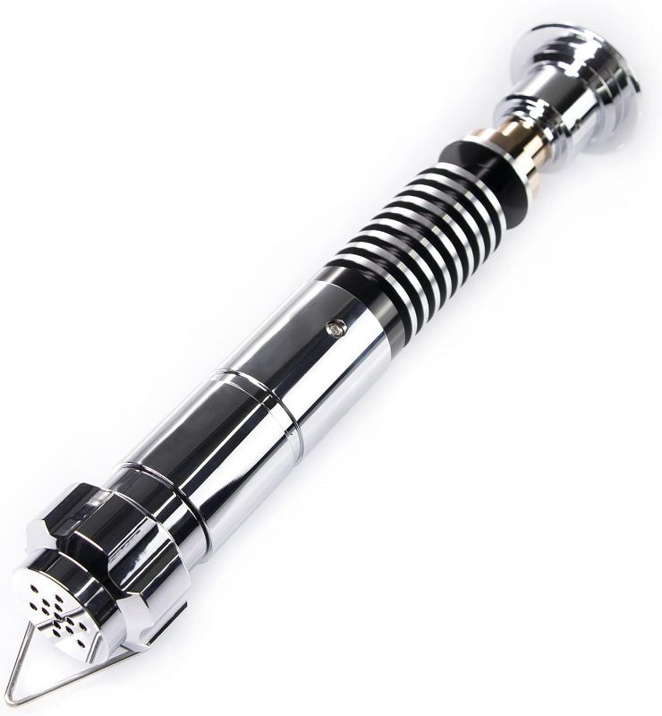 Photo 1 of RGB Custom Lightsaber - Light Saber with Metal Hilt - Real Light Sabers - Dueling Saber with Smooth Swing Motion Control