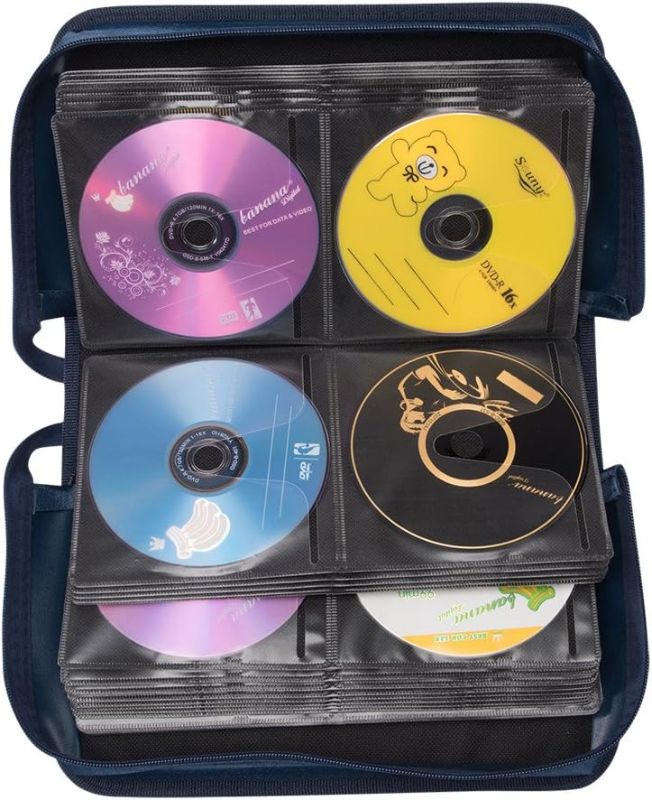 Photo 2 of CD/DVD case Wallet, Storage,Holder,Booklet by Rekukos?Black?