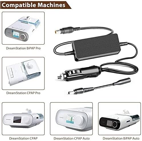 Photo 2 of TAIFU 12V DC Adapter for Philips Dreamstation 2 Cpap Supplies DreamStation CPAP Pro/Auto/BiPAP Pro/Auto BiPAP/All DreamStation CPAP Machine 567P 660P 667P 760 760P 767P DSX510 DSX520 Power Supply Cord