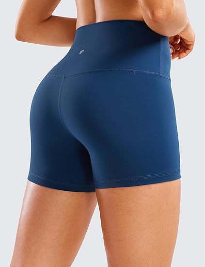 Photo 2 of CRZ YOGA Womens Butterluxe Biker Shorts 2.5'' / 4'' / 6'' / 8'' - High Waisted Booty Workout Volleyball Yoga Spandex