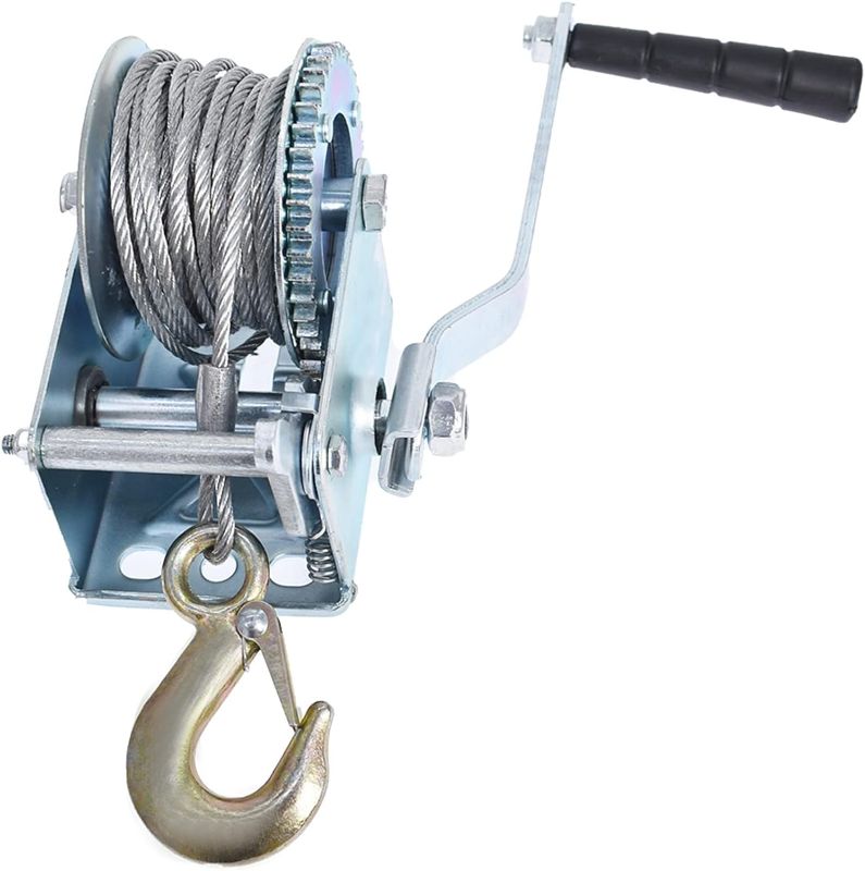 Photo 1 of labwork 600lbs Hand Winch with Steel Cable Heavy Duty Hand Winch Hand Crank Gear Winch with 8m Steel Wire Two-Way Ratchet for ATV Boat Trailer Marine
Visit the labwork Store