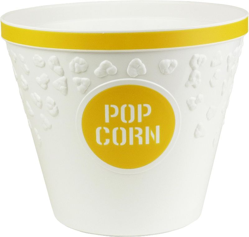 Photo 1 of Hutzler Popcorn Bucket, Yellow