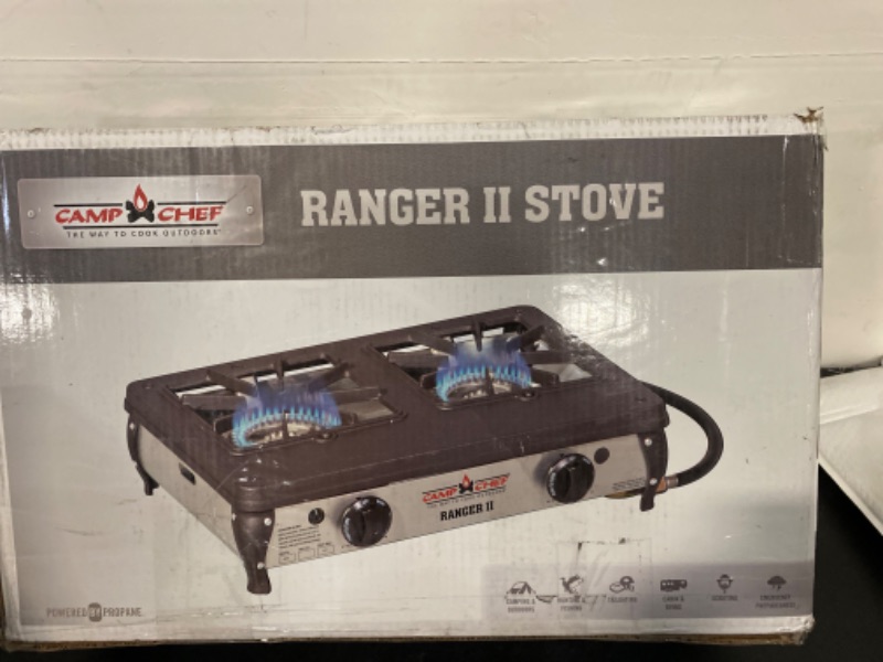Photo 2 of Camp Chef Ranger II Table Top Stove 5.5" H x 20.5" W x 14.5" L
