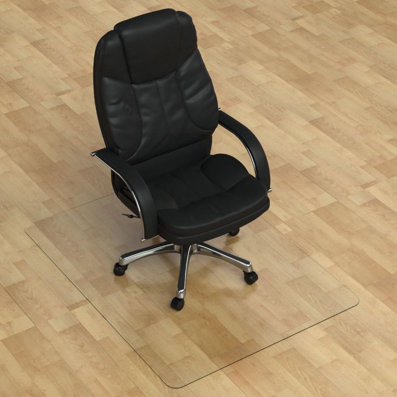 Photo 1 of 2Pack Thickest Chair Mat for Hardwood Floor - 1/8" Thick 47" X 35" Crystal Clear Chair Mat for Hard Floor, Can't be Used on Carpet Floor 2Pack - 35'' x 47'' x 1/8'' Soft Material - for Hard Floors