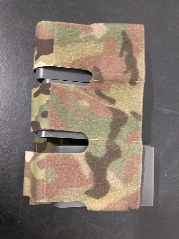 Photo 1 of PETAC GEAR Triple Magazine Pouch |Elastic Kangaroo Rifle Mag Holster| 5.56/9mm Magazines Holder Pocket with Hook Panel
