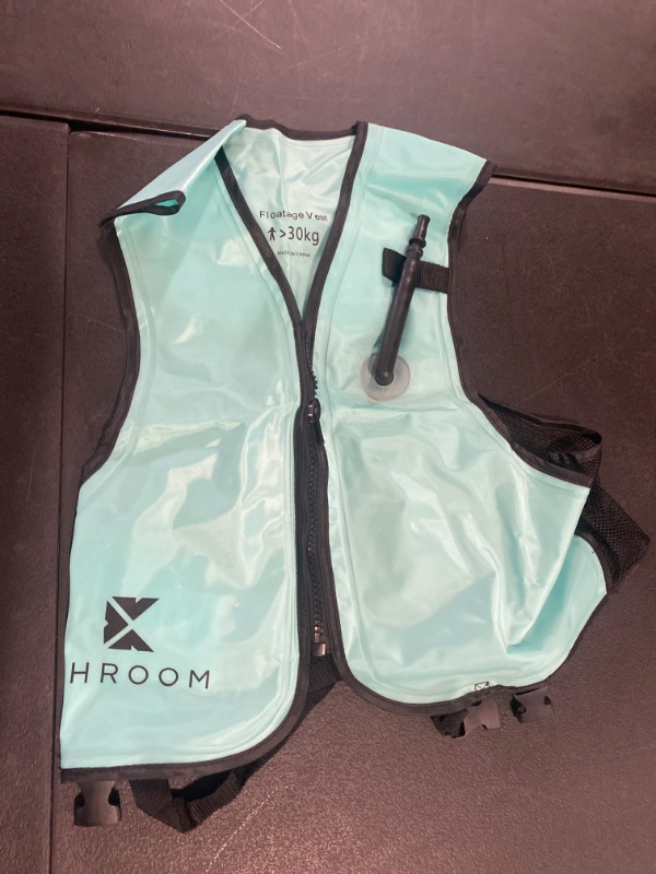 Photo 2 of Khroom Inflatable Snorkel Vest Adults and Teenagers | 60"-75" / 90 lbs-240 lbs | Weighs only 400 Grams | Buoyancy Jacket for Snorkeling and SUP - Snorkel Jacket, Buoyancy Aid, Buoyancy Vest