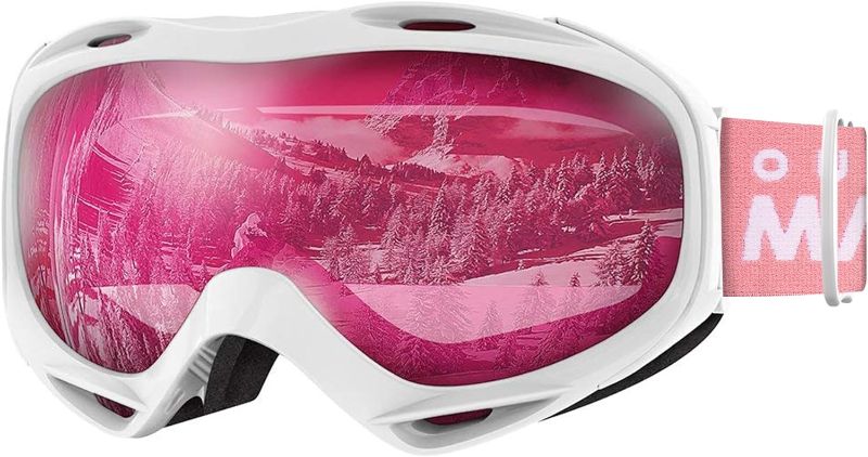 Photo 1 of OutdoorMaster OTG Ski Goggles - Over Glasses Ski/Snowboard Goggles for Men, Women & Youth - 100% UV Protection