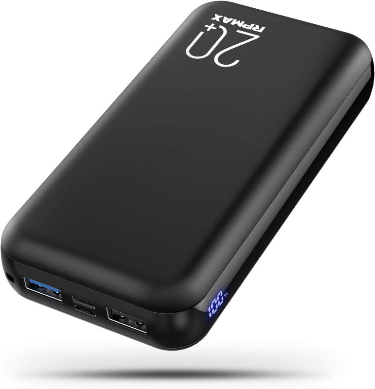 Photo 1 of RPMAX Portable Charger Power Bank 26800mAh with Hidden LED Display & 2 USB Outputs, High Capacity 5V Cell Phone Charger External Backup Battery Pack Compatible with iPhone,iPad,Samsung Galaxy,Android.
