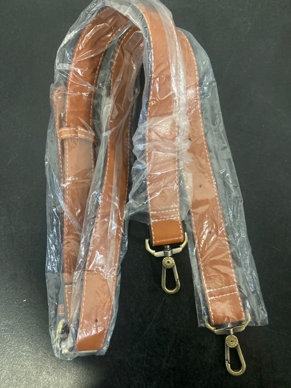 Photo 2 of Allzedream Genuine Leather Purse Strap Replacement Crossbody Handbag Long Adjustable