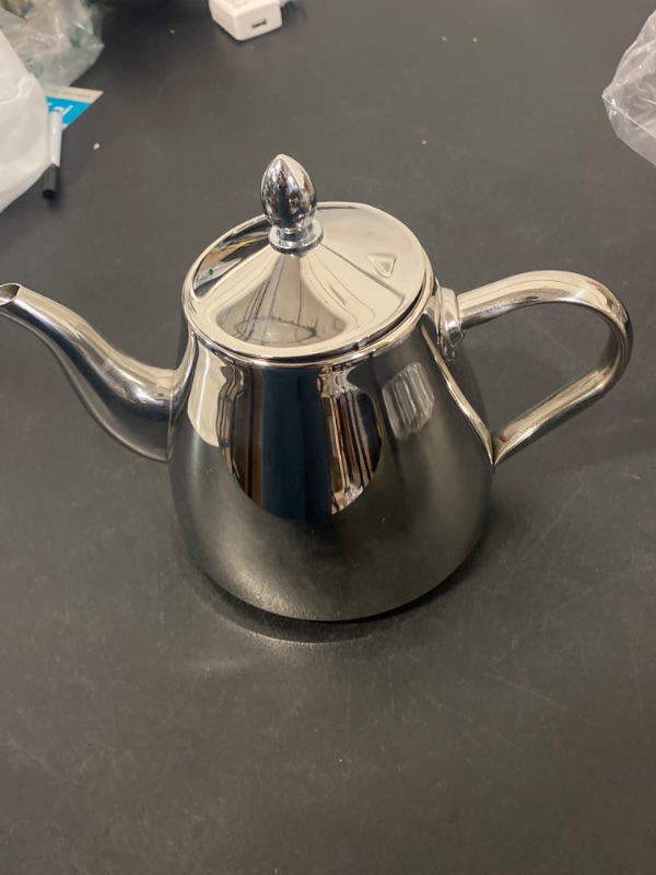 Photo 2 of SANQIAHOME Stainless Steel Teapot Coffee Servers 1200ml
