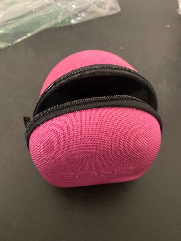 Photo 2 of BANZ Kidz Earmuff Case 2+ Years – Magenta - Travel Case for Kids & Toddler Headphone Protection – Lightweight, Compact & Durable Earmuff Container
