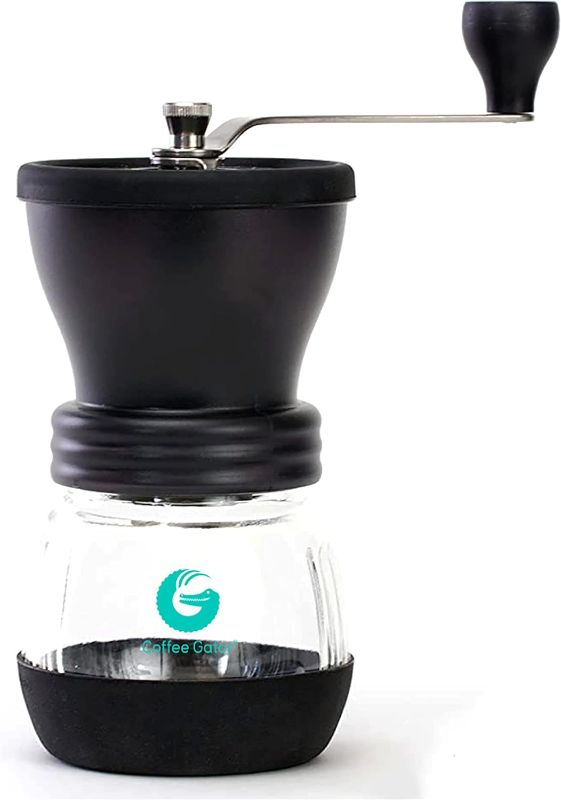 Photo 1 of Coffee Gator Hand Coffee Bean Grinder Mill For Espresso, Adjustable Bean Settings, Hand Crank, Portable, Saves Energy - Manual Burr Grinders for Drip Espresso French Press
