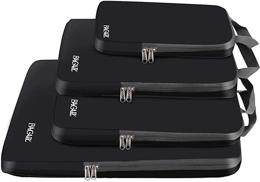 Photo 1 of BAGAIL 4 Set/5 Set/6 Set Compression Packing Cubes Travel Accessories Expandable Packing Organizers