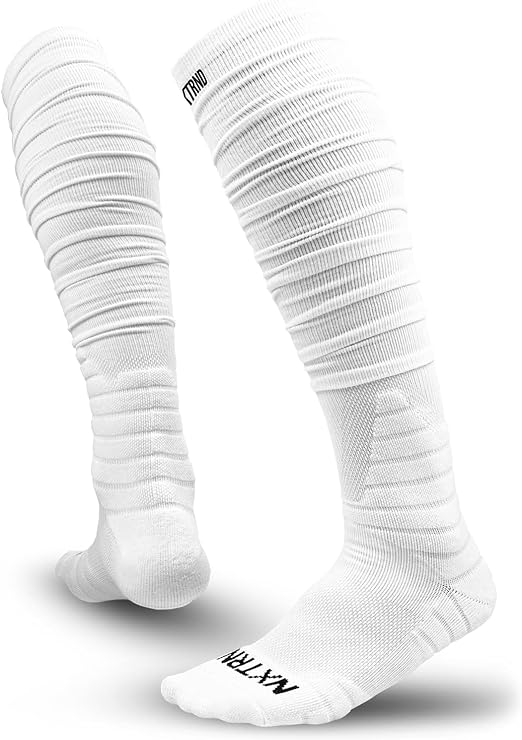 Photo 1 of Nxtrnd XTD Scrunch Football Socks, Extra Long Padded Sport Socks for Men & Boys