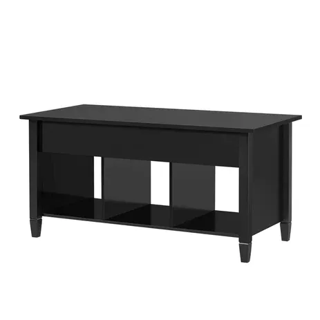 Photo 1 of **MISSING PARTS, FOR PARTS ONLY** Yaheetech Minimalist Lift Top Coffee Table Black