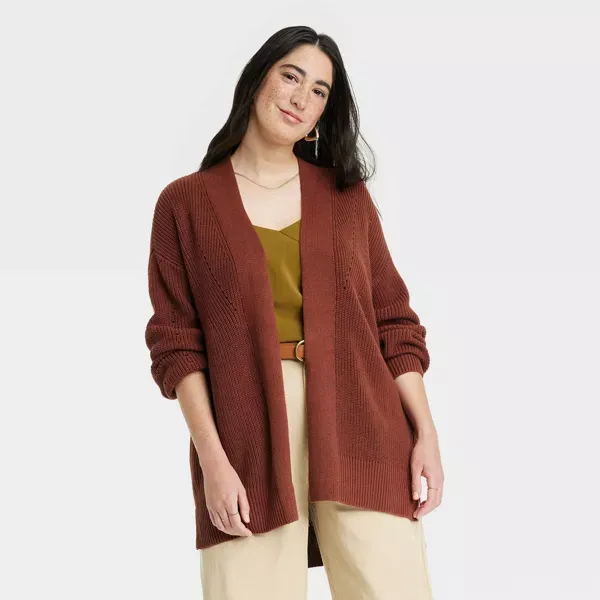 Photo 1 of Women's Open-Front Cardigan - Universal Thread™- Size M