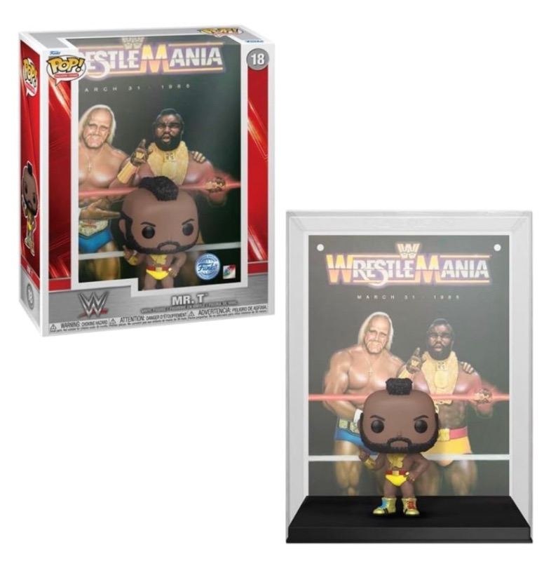 Photo 1 of Funko POP! WWE Magazine Covers: WrestleMania - Mr.T (Target Exclusive)