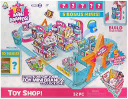 Photo 1 of 5 Surprise TOY Mini Brands! Series 2 Toy Shop! Store & Display Playset [32 Pieces, Includes 5 Mystery Minis]
