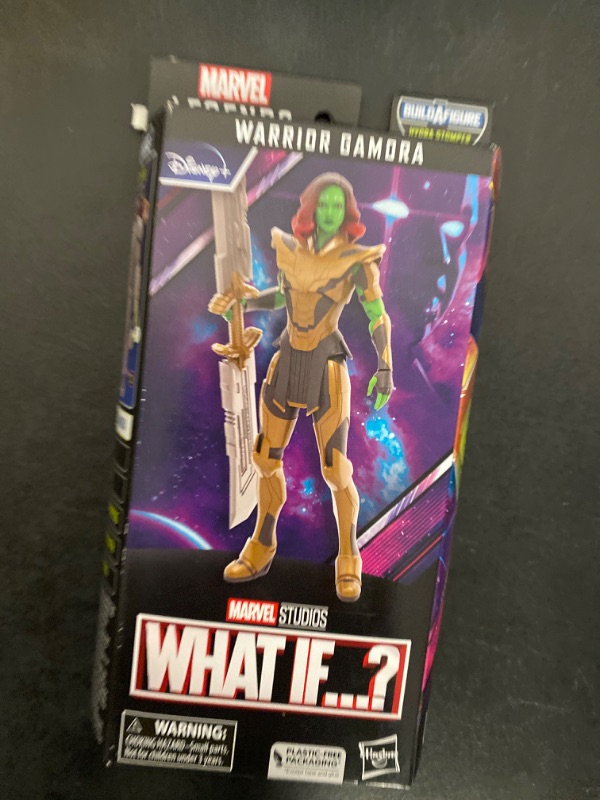 Photo 2 of Marvel Legends Series Warrior Gamora, What If...? Collectible 6-Inch Action Figures, Ages 4 and Up 