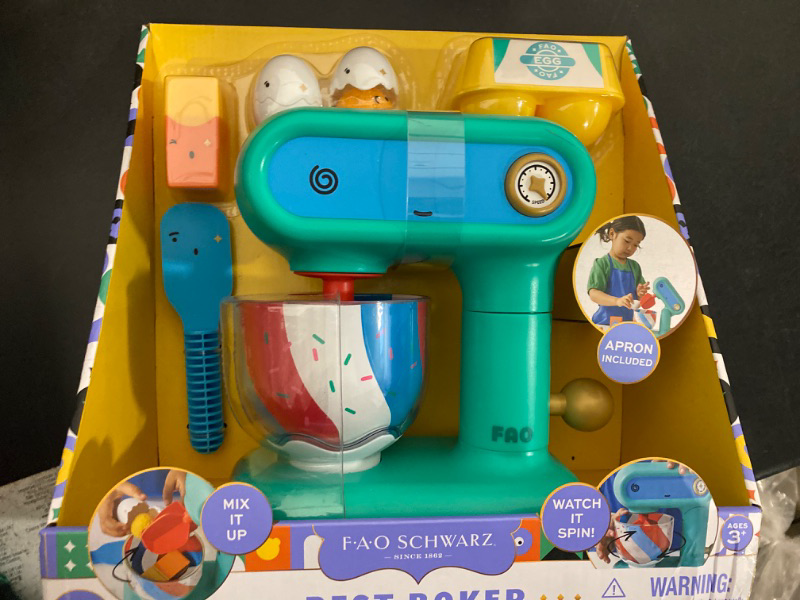 Photo 2 of FAO Schwarz Best Baker Pretend Mixer Playset