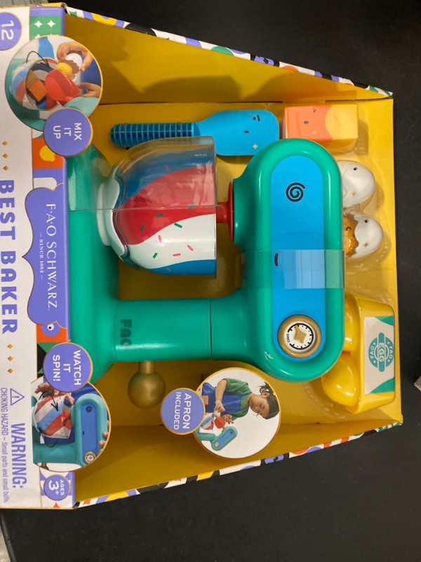 Photo 2 of FAO Schwarz Best Baker Pretend Mixer Playset