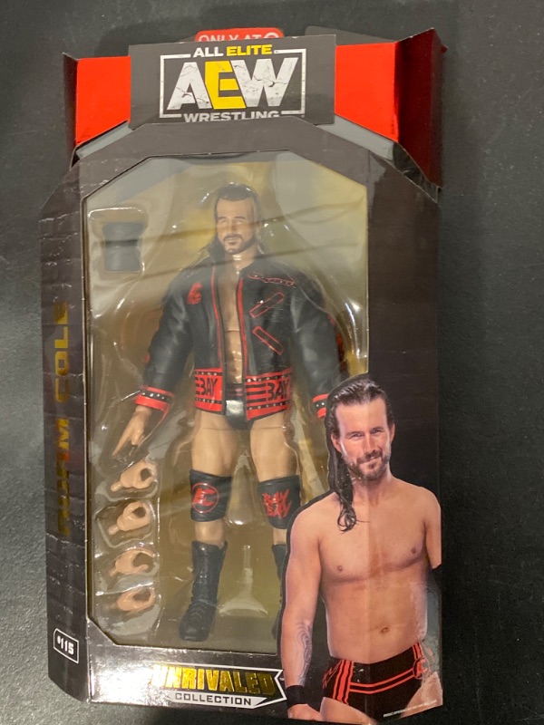 Photo 2 of AEW Unrivaled Collection Adam Cole Action Figure (Target Exclusive)