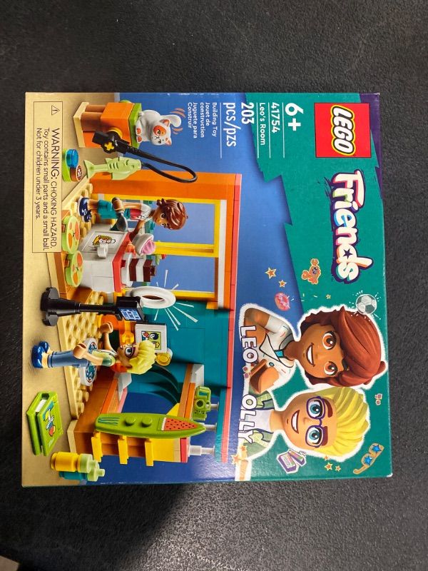 Photo 2 of LEGO Friends Leos Room Baking Themed Playset with Pet 41754