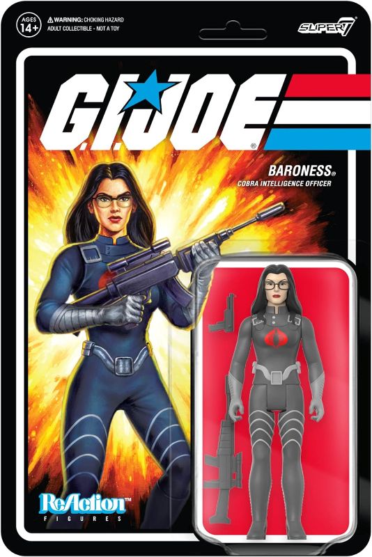 Photo 1 of G.I. Joe Reaction Figures Wave 3 - Baroness (Cartoon V2)