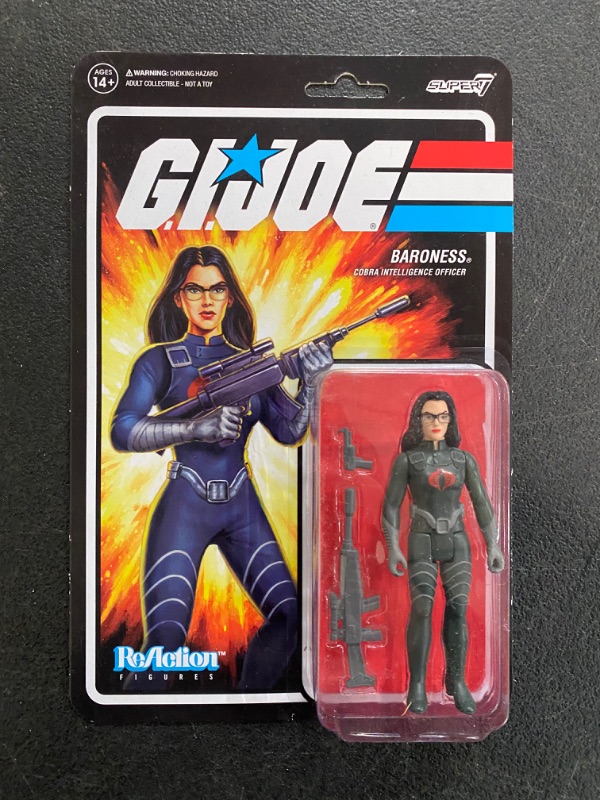 Photo 2 of G.I. Joe Reaction Figures Wave 3 - Baroness (Cartoon V2)