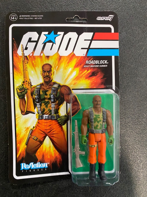 Photo 2 of G.I. Joe Reaction Figures Wave 3 - Roadblock