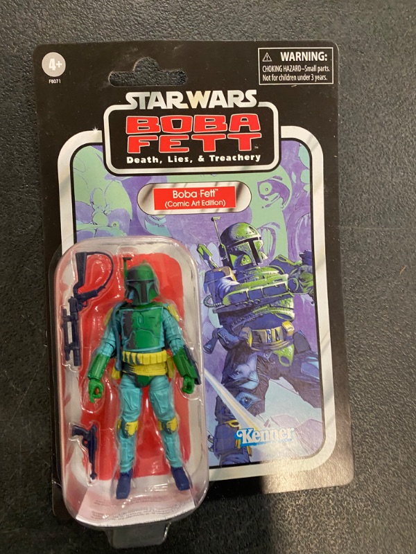 Photo 2 of Star Wars: Boba Fett - Death, Lies & Treachery Vintage Collection figurine Boba Fett (Comic Art Edition) 10 cm