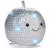 Photo 1 of FAO Schwarz Glow Brights Plush with Lights and Sounds 9" Disco Ball