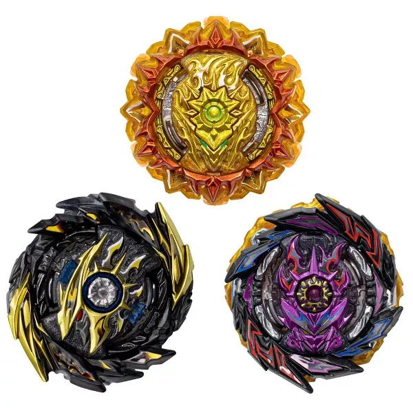 Photo 1 of Beyblade Burst Pro Series Triple Threat Collection Battling Tops