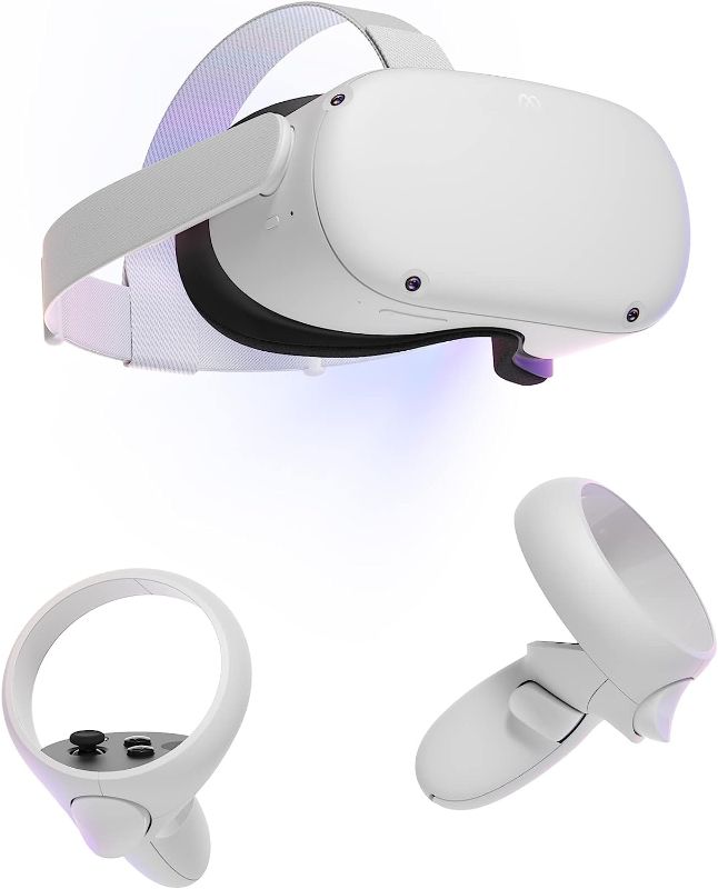 Photo 1 of Meta Quest 2 — Advanced All-In-One Virtual Reality Headset — 128 GB
