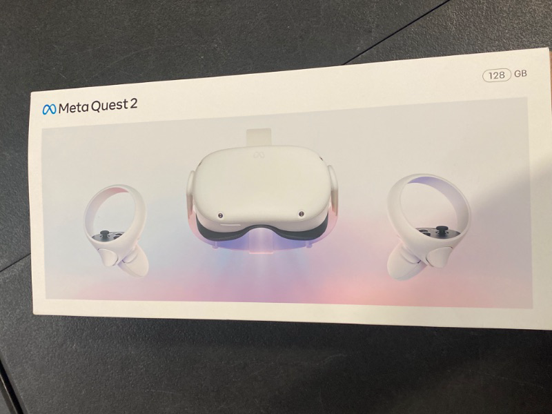 Photo 2 of Meta Quest 2 — Advanced All-In-One Virtual Reality Headset — 128 GB