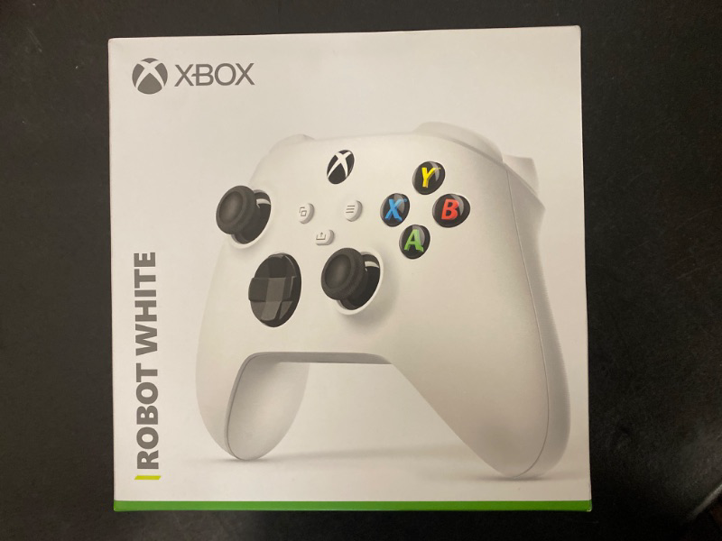 Photo 2 of Xbox Core Wireless Gaming Controller – Robot White– Xbox Series X|S, Xbox One, Windows PC, Android, and iOS Robot White Wireless Controllers
