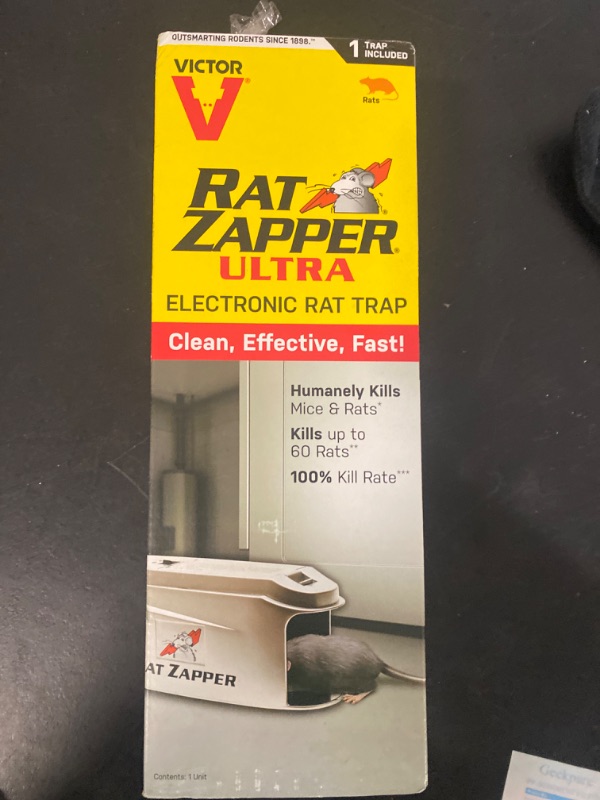 Photo 2 of Rat Zapper Ultra RZU001-4 Indoor Electronic Rat Trap - 1 Trap