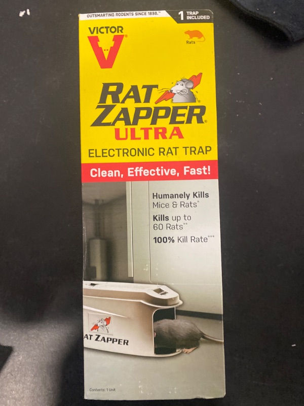 Photo 2 of Rat Zapper Ultra RZU001-4 Indoor Electronic Rat Trap - 1 Trap