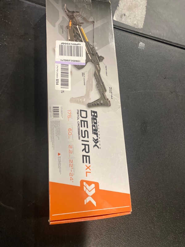 Photo 3 of Bear X Desire XL Self-Cocking Pistol Crossbow with 3 Premium Bolts