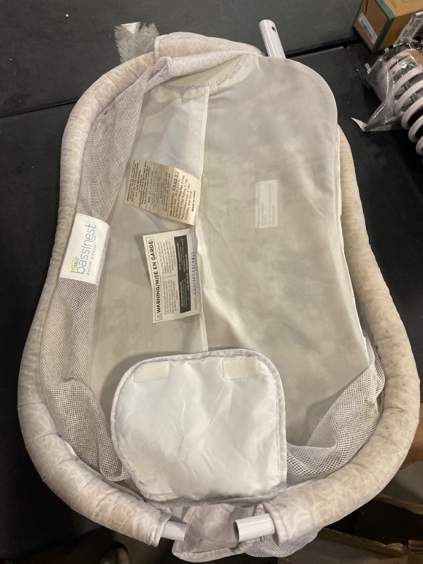Photo 2 of HALO Baby Flex BassiNest, Adjustable Travel Bassinet, Easy Folding, Lightweight with Mattress and Carrying Bag, Heather Weave
