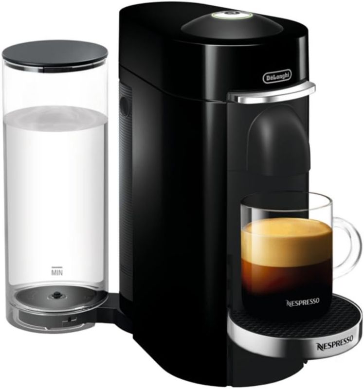 Photo 1 of Nespresso VertuoPlus Deluxe Coffee and Espresso Machine by De'Longhi with Milk Frother, Titan