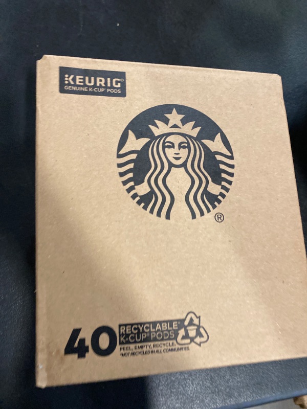 Photo 3 of Starbucks K-Cup Coffee Pods—Dark Roast Coffee—Caffè Verona for Keurig Brewers—100% Arabica—1 box (40 pods)