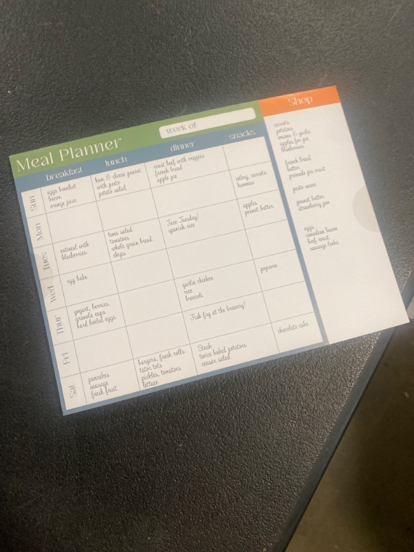 Photo 1 of Target Office Supplies Meal Planner(Pack of 3)
