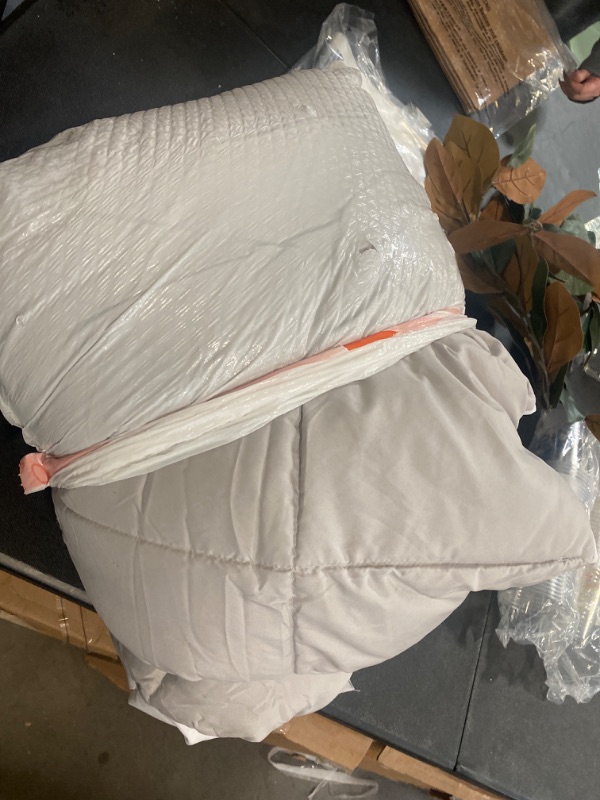 Photo 1 of Reversible Microfiber Solid Comforter - Room Essentials™
