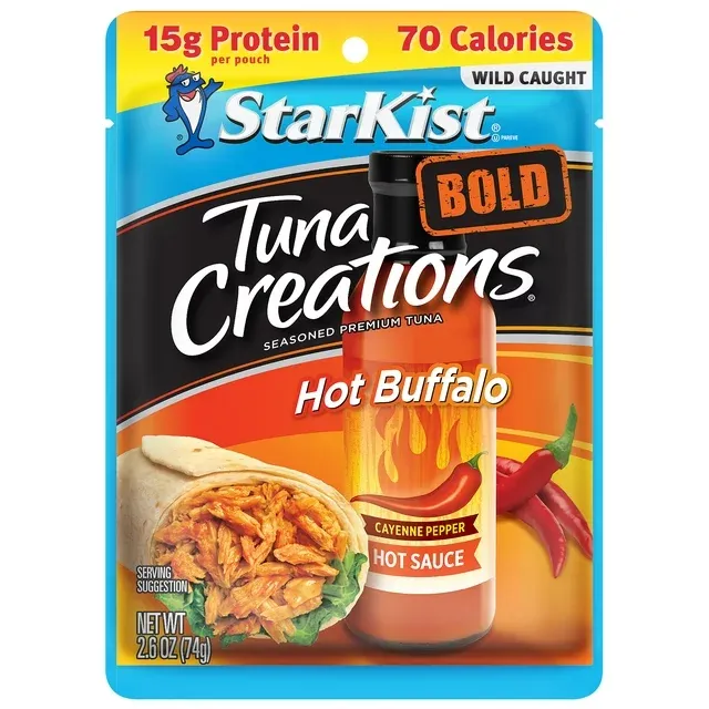 Photo 1 of (12 pack) StarKist Tuna Creations, Bold Hot Buffalo Style, 2.6 oz Pouch
