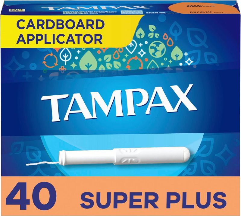 Photo 1 of Tampax Super+ 40 Count(3 Pack)