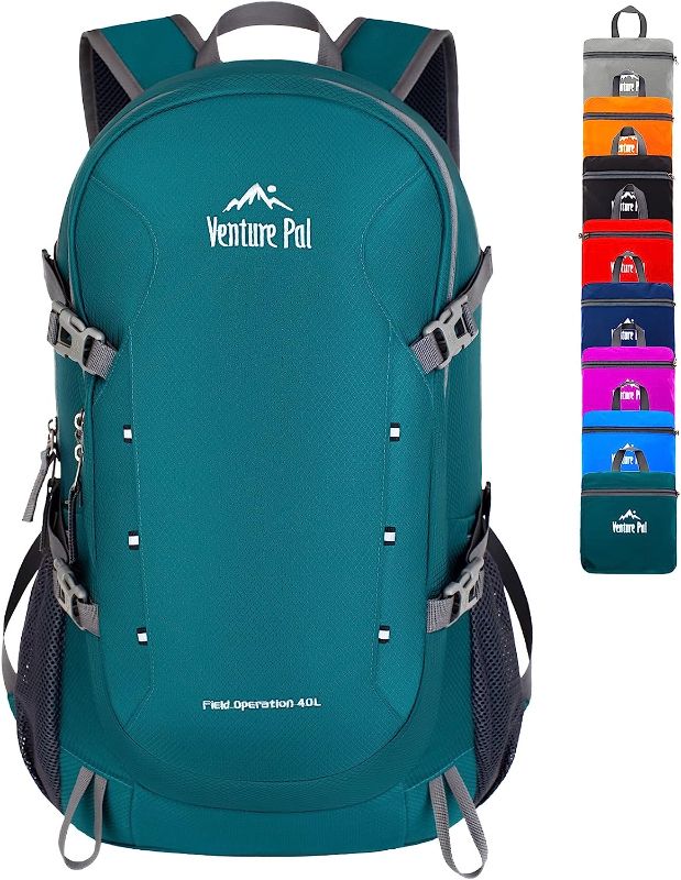 Photo 1 of Venture Pal 40L Lightweight Packable Travel Hiking Backpack Daypack
